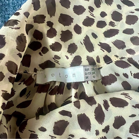 Koton Leopard Print Sleeveless Top - Picture 5 of 5